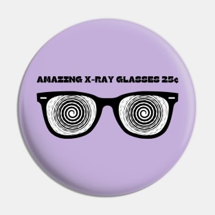 X-ray Glasses Pin