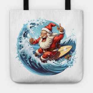 Funny Santa Claus #6 Tote