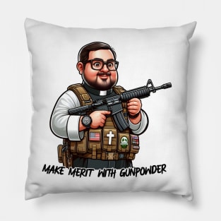 Gun Bless You Pillow