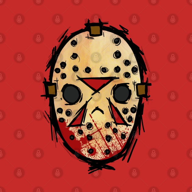 13th Sketchy Mask by blinky2lame