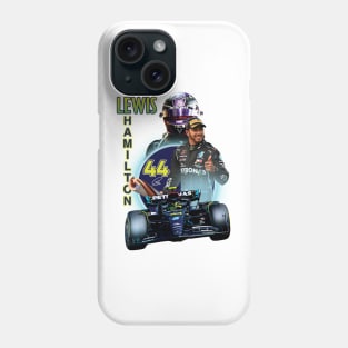 Lewis Hamilton Tshirt Formula One Tee Phone Case