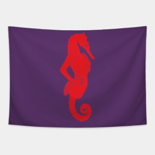 Seahorse (no outline) Tapestry