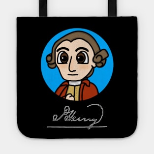 Patriot Portrait - Chibi Patrick Henry with Signature Tote