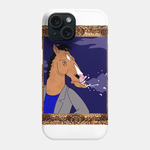 Bojack horseman - Sneezing picture Phone Case by NordicAmber