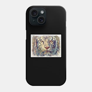 White Tiger Phone Case