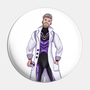 Violet Professor Turo - Labcoat Pin