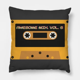 Awesome Mixtape Vol. 5 Casette Player Guardians of the galaxy Pillow