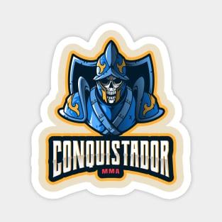 Conquistador MMA Mixed Martial Arts Magnet