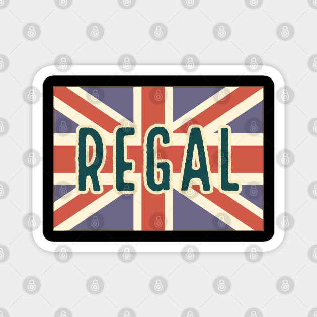 Regal Magnet by Rusty Wrestling Shirts