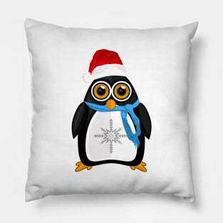 Christmas Penguin Pillow