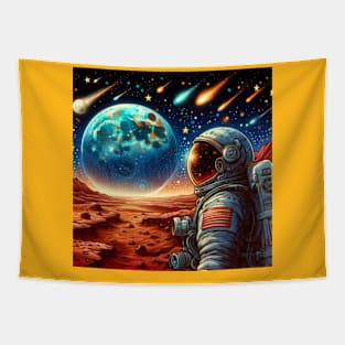 MARS AND THE STARS 3 Tapestry