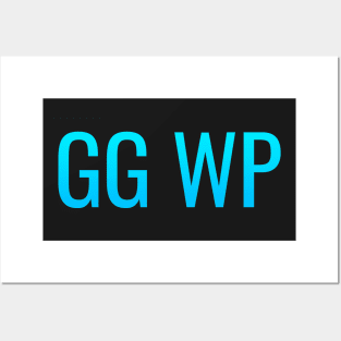 GGWP or GG WP - Means Good Game Well Played in Gamer T-Shirt