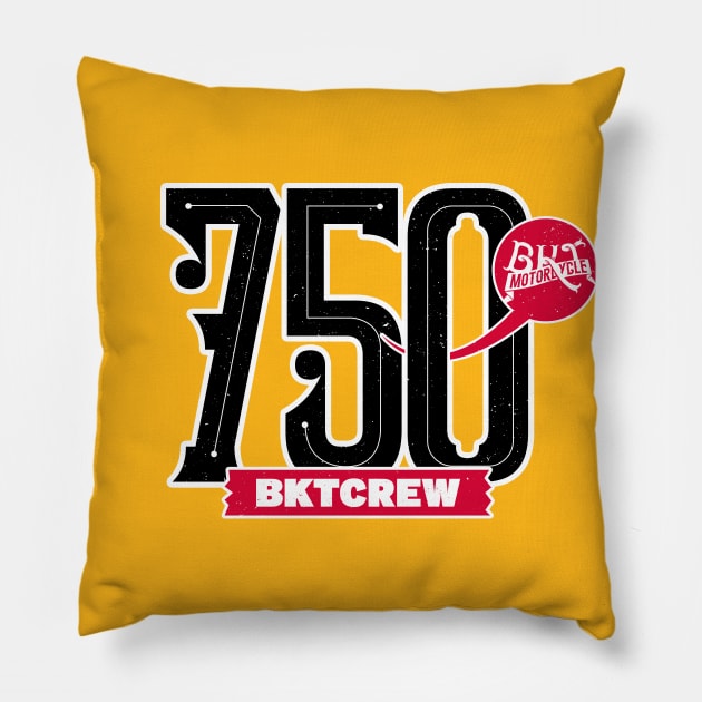 Seven Fifty 02 Pillow by Bishok