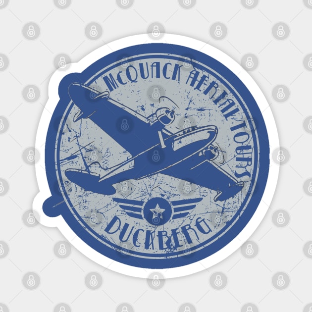 McQuack Aerial Tours Magnet by PopCultureShirts
