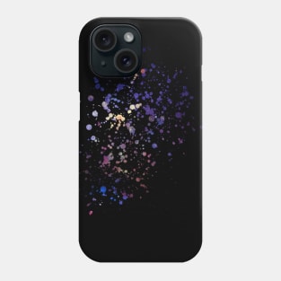 Nebula Paint Spatter Design Phone Case