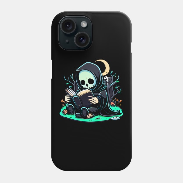 Literary Grim Reaper! Phone Case by pako-valor