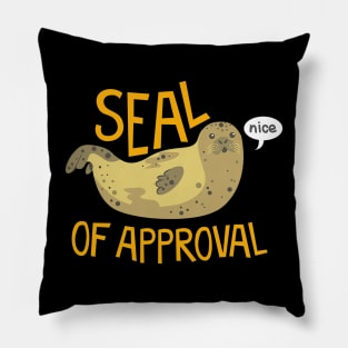 Seal of Approval Pillow