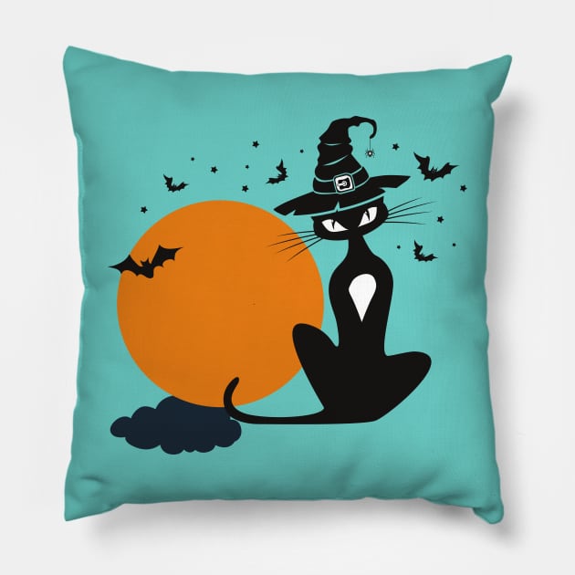 Wizard Cat Pillow by Armola