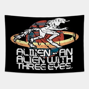 Alien Ufo Area 51 Tapestry