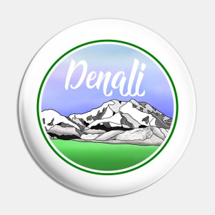 Denali Mountain Pin