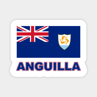 The Pride of Anguilla - National Flag Design Magnet