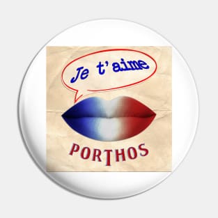 FRENCH KISS JETAIME PORTHOS Pin
