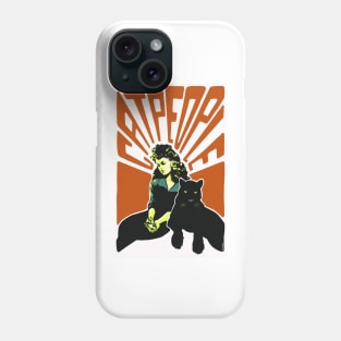 Cat People Movie Art Phone Case