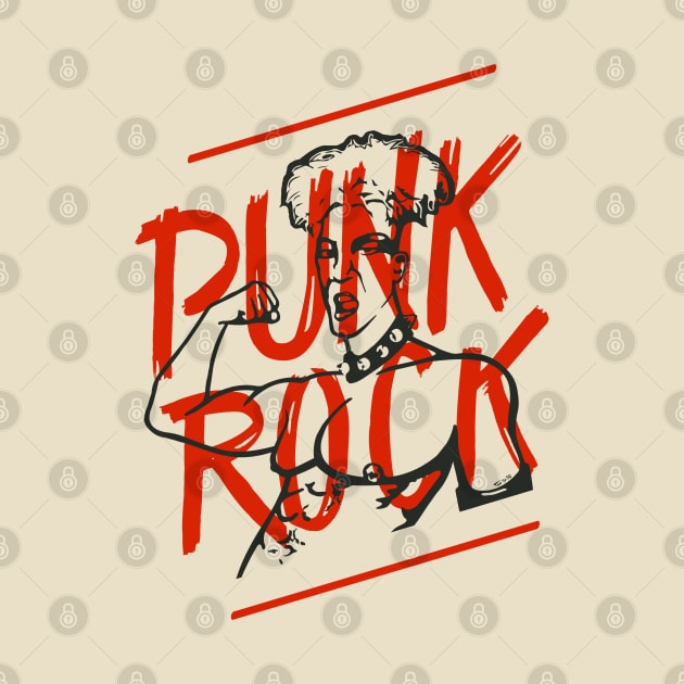 Punk Rock Attitude by So Red The Poppy