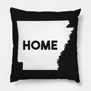 Arkansas Is My Home Design. Graphic Arkansan Tee Pillow