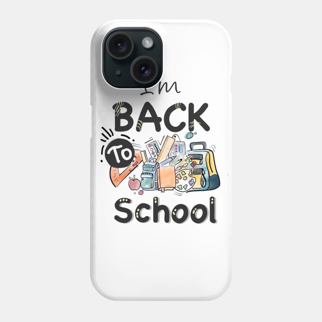 I'm back to school guys! Phone Case by TheWarehouse