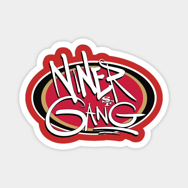 Niner Gang Magnet by salohman