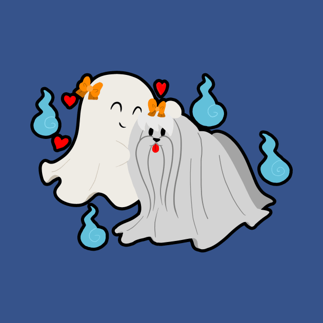 Ghost Maltese by saradaboru