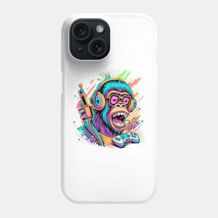 Monkey Gamer Phone Case