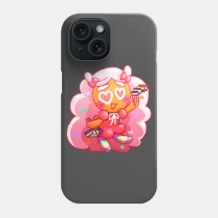 Cotton candy cookie supports you! Phone Case