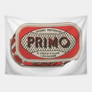 Retro Primo Portuguese Sardines Tapestry