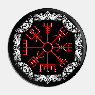 VEGVISIR COMPASS 2 (To guide travelers and keep them safe on journeys even in harsh weather) Pin