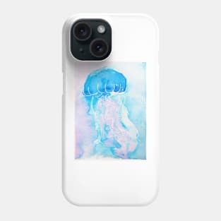 Jellyfish Watercolor Hand Painted Phone Case