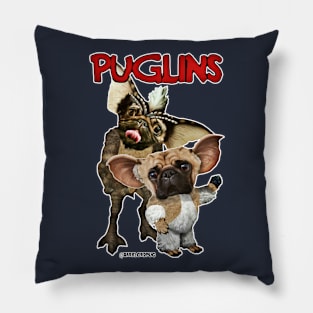 Puglins Pillow