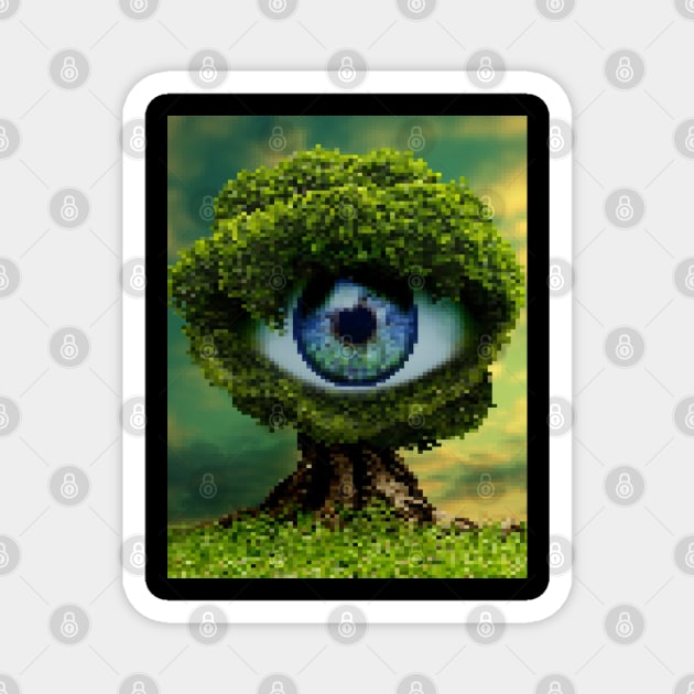 The eye of Tree Magnet by Astroidworld