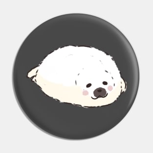 Cute Baby seal illustration Pin