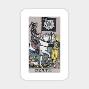 Death, Raider Waite Tarot, Divination Tarot Magnet