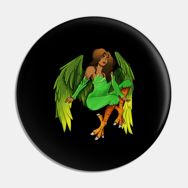 Harpy Pin by Modern Medieval Design