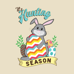 Easter Egg Hunting Cute Easter Rabbit T-Shirt