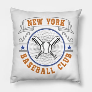 New York Baseball Club Pillow