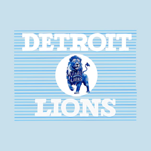 Detroit Lions - Detroit Lions Football - T-Shirt | TeePublic