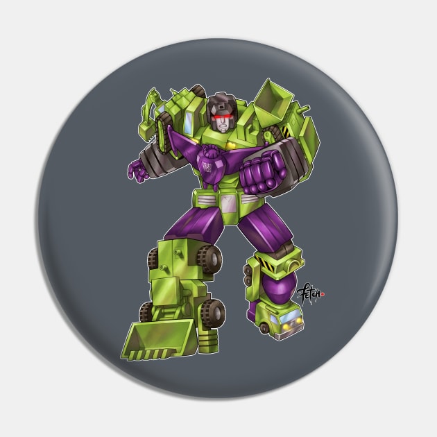 Devastator Pin by Fetch