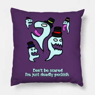 The Breakfast Ghosts Pillow