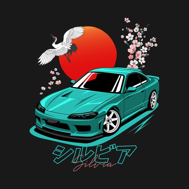 Perfectly balanced professional drift car S15 by pujartwork