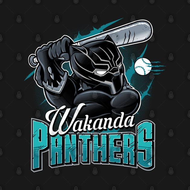 WAKANDA PANTHERS by FernandoSala