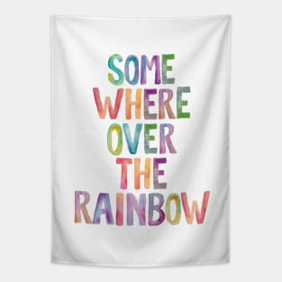 Somewhere Over The Rainbow Tapestry